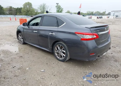 2015 Nissan Sentra Sr z USA, uszkodzony, nr VIN 3N1AB7AP9FY223450